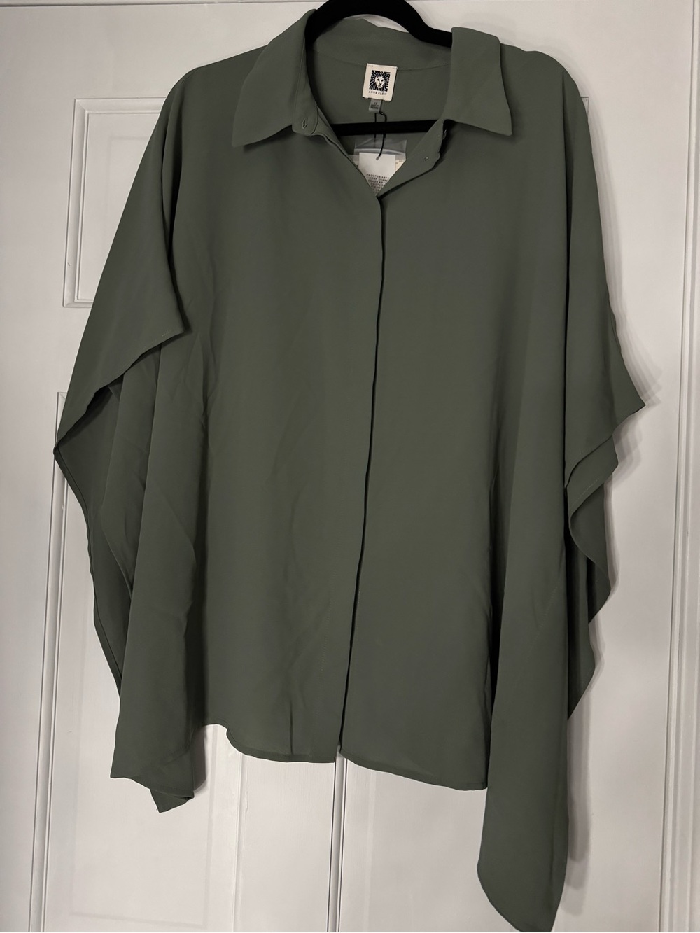 Anne Klein Women's Green Blouse